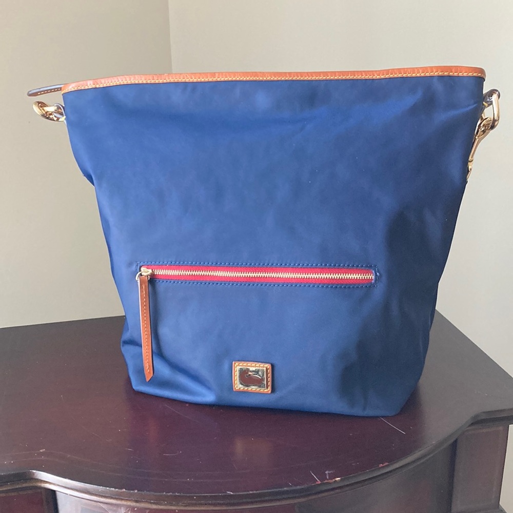 Dooney Bourke large nylon shoulder bag.